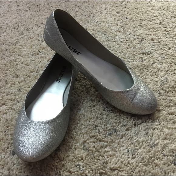 Silver shoes