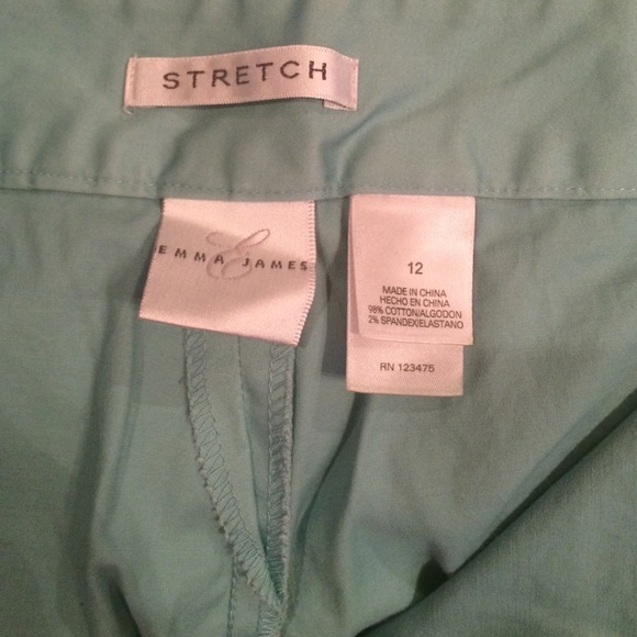 Teal Bermuda Shorts - Picture 3 of 3