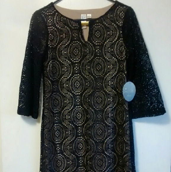 Cute black lace dress