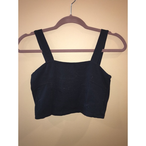 ❌SOLD❌ BOGO 🛍💕 black crop top