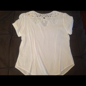 White lace top