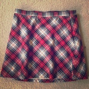 Plaid skirt