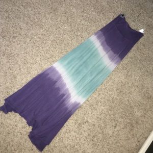Tie Dye maxi skirt