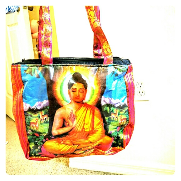 Buddha tote bag