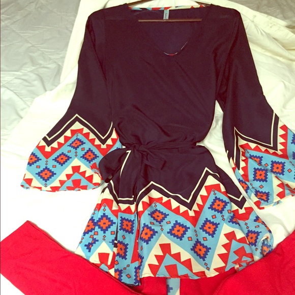 Tribal inspired tunic