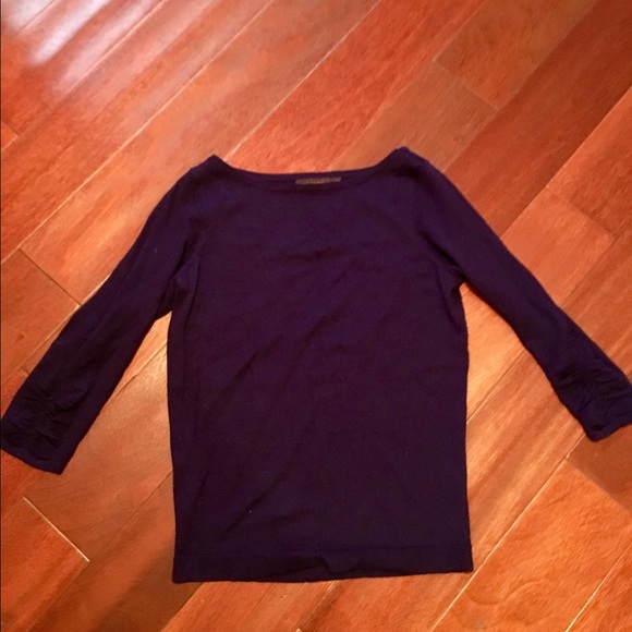 The Limited dark purple light sweater