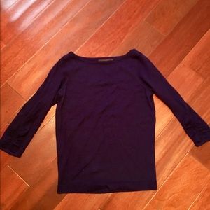 The Limited dark purple light sweater