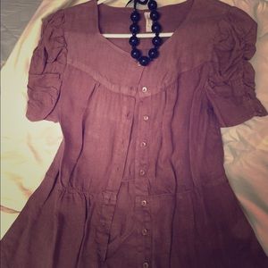 Vintage linen top