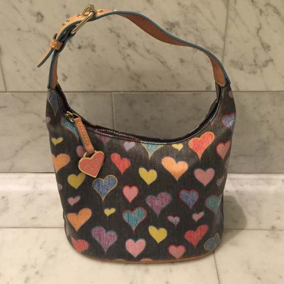 Dooney & Bourke heart hobo