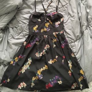 Fun flirty perfect summer floral dress