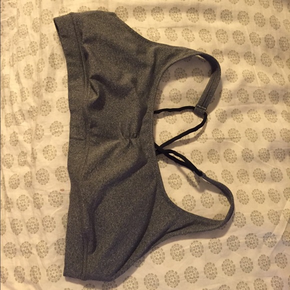 Aerie grey sports bra