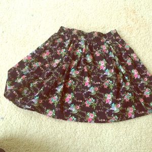 Floral print  skirt