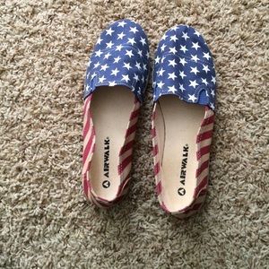 American flag air walks.