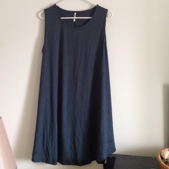 Wishlist Dresses & Skirts - Teal Sleeveless Swing Dress