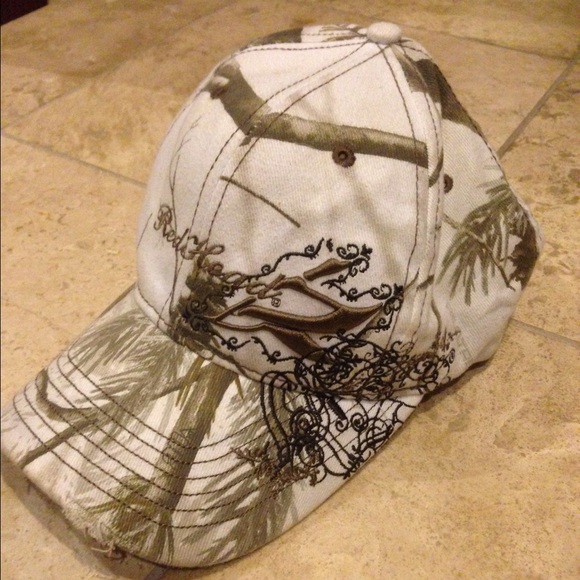 white camouflage hats