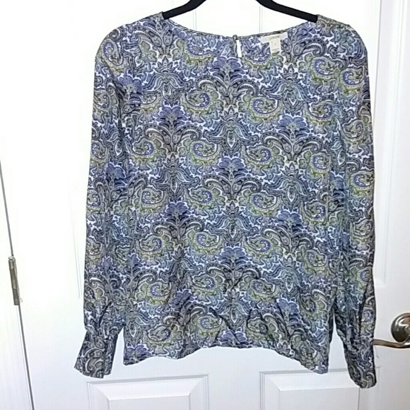 J Crew 100% silk top
