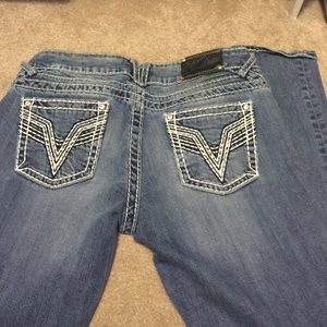 Vigoss the Chelsea slim boot jeans size 7/8