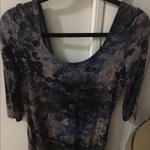 Free people 3 quarter sleeve dress