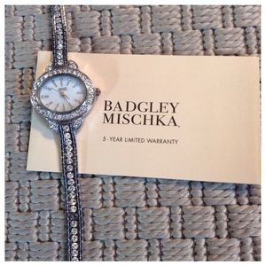 Badgley Mischka Silver Watch