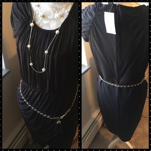 H&M black dress