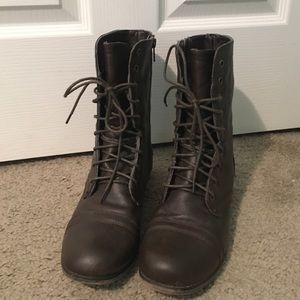 Madden girl combat boots