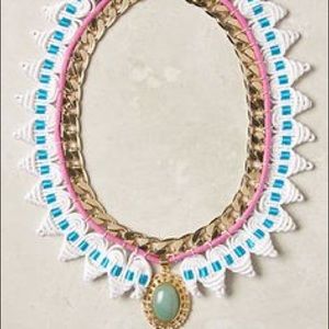 Anthropologie bib necklace