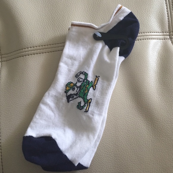 Notre Dame Socks Size 10-13 Ladies