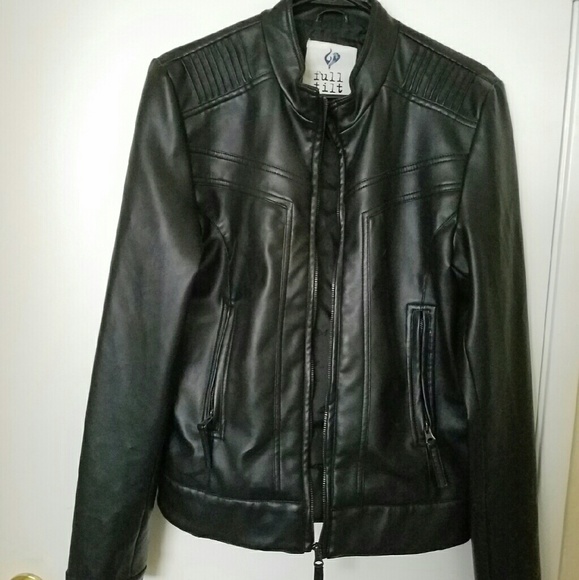 Chic Pleather Jacket - image 1