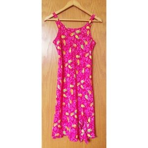 Pineapple Print Dress