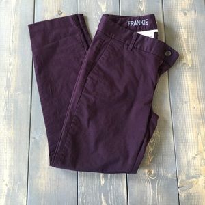 J. Crew Frankie chinos