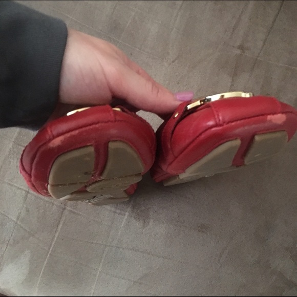 Red MK Loafer Flats - Picture 3 of 4