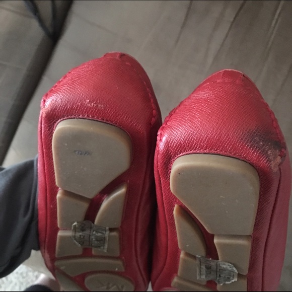 Red MK Loafer Flats - Picture 4 of 4