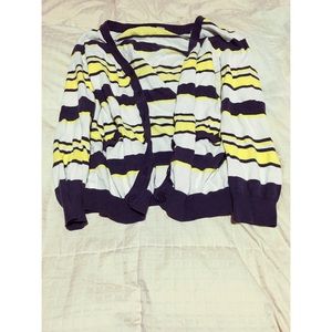 Striped cardigan
