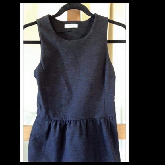 Madewell peplum top