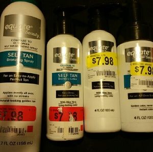 Self tanner  just reduced