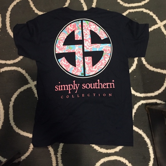 Simply southern medium tshirt and sticker