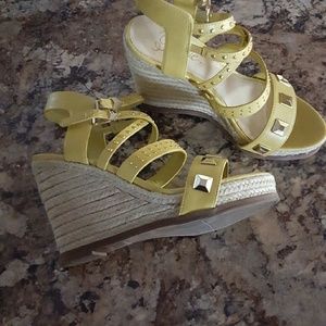 Fergie wedges  worn once