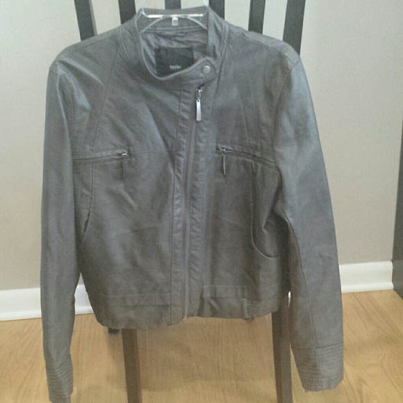 Faux Leather moto jacket *on HOLD for paige722*