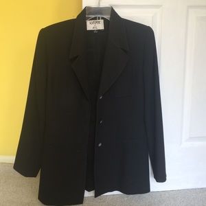 Kasper for A.S.L. Black Blazer