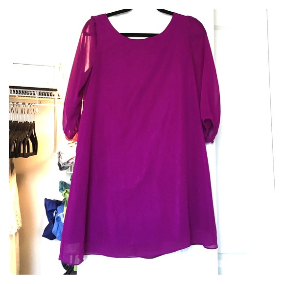 Magenta Dressy Shift