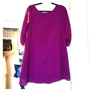 Magenta Dressy Shift