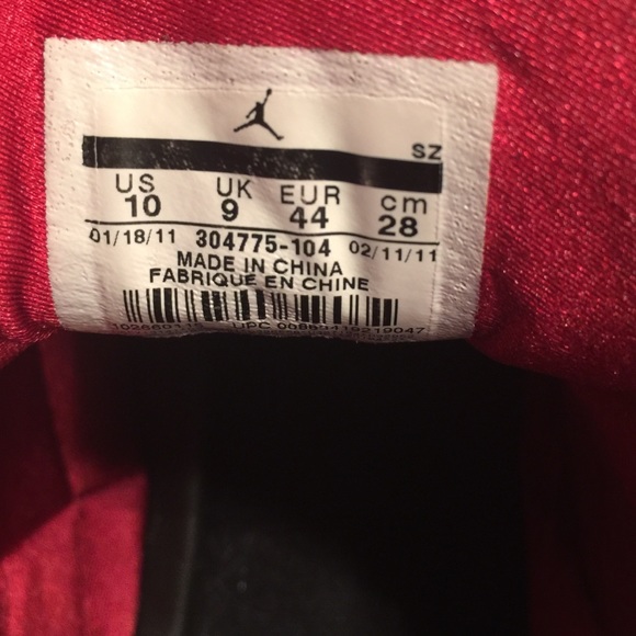 Jordan Retro 7 Cardinal 2011 - Picture 4 of 4