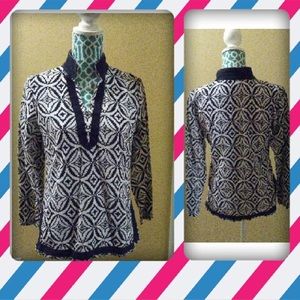 Black and White Tunic