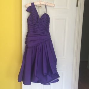 VINTAGE PURPLE COCKTAIL/PROM/PARTY DRESS