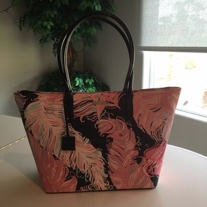 Kate Spade Pink Feather Bag