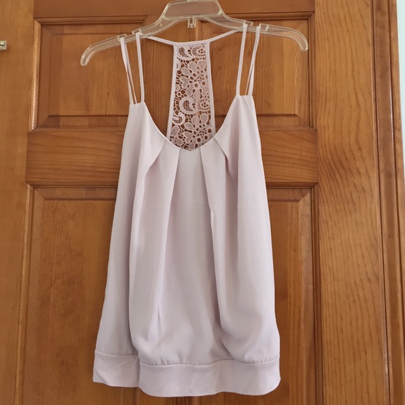 Express Lace Racerback Tank
