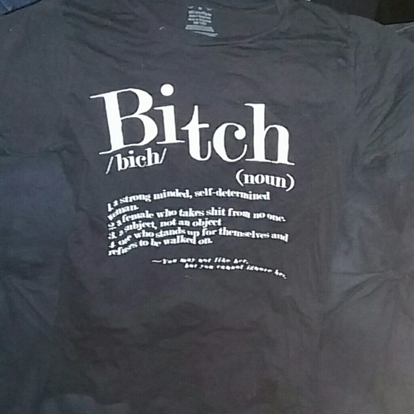 .Outspoken And Edgy Little Black Tee.