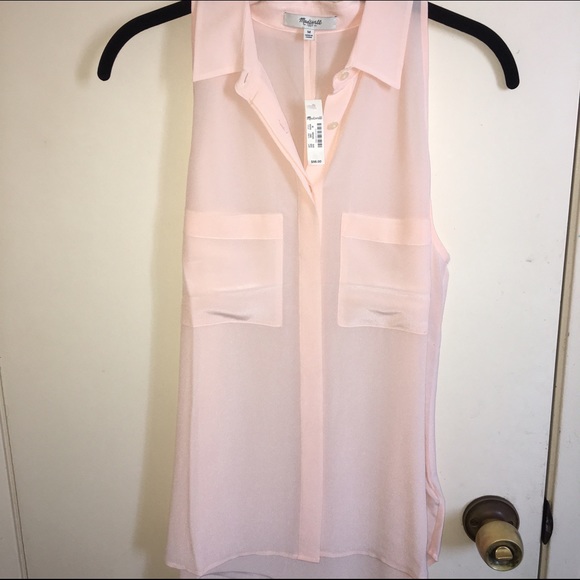 Sheer Silk Madewell Top - Picture 2 of 4
