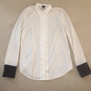 Ann Taylor button up blouse