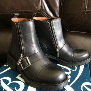 Lucky Brand Combat Style Bootie size 5 1/2.